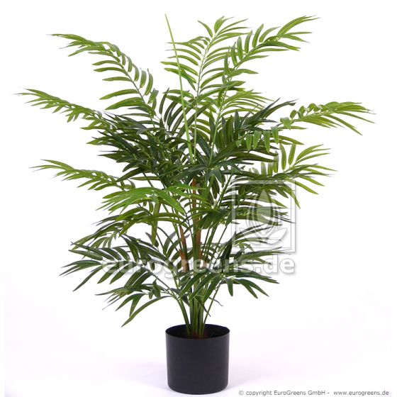 kleine Buschige Kunstpalme künstliche Areca Palme ca. 90cm hoch 10triebe