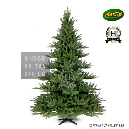 künstlicher edler Spritzguss Weihnachtsbaum Nordmanntanne Bolton ca. 240cm