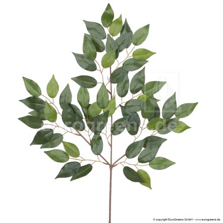 künstlicher Jade Ficus Zweig grün ca. 45cm lang 