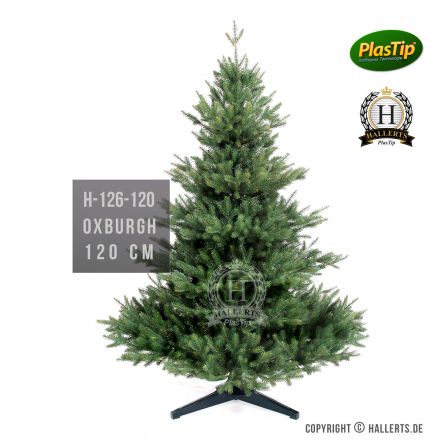 künstlicher Spritzguss Weihnachtsbaum Nobilis Edeltanne Oxburgh ca. 120cm