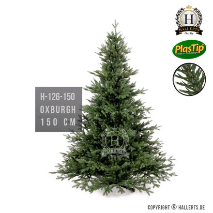 künstlicher Weihnachtsbaum 150cm Spritzguss Nobilis Edeltanne Oxburgh