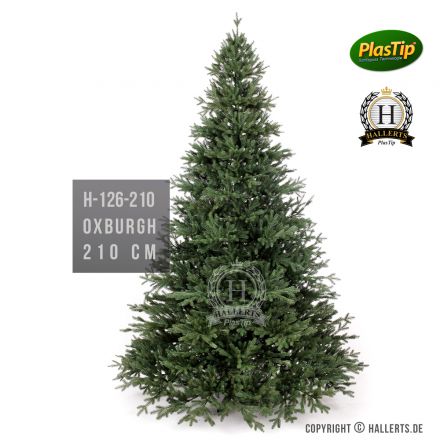 künstlicher Spritzguss Weihnachtsbaum Nobilis Edeltanne Oxburgh ca. 210cm