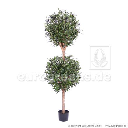 Kunstpflanze Olivenkugelbaum De Luxe ca. 145cm