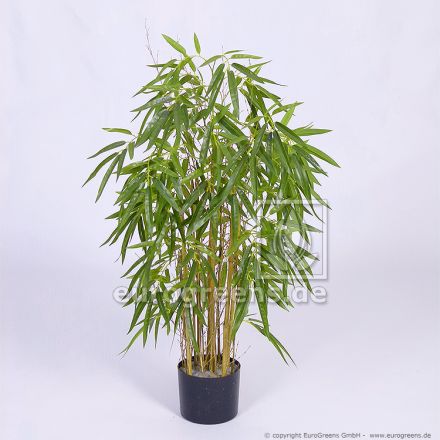 Kunstpflanze Chinesischer Bambus ca. 90cm mit Naturstämmen