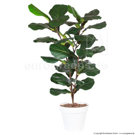 Kunstpflanze Geigenficus ca. 110 cm grün