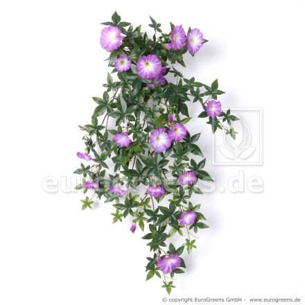 Kunstpflanze Petunien Ranke ca. 80 cm violett (mit Einsteckstab/ ungetopft)