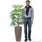 Kunstplame künstliche Areca Palme 120cm Mensch Vergleich