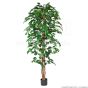 künstlicher Ficus Naturstamm 170 180cm Basistopf
