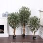 Kunstbaum künstliche Olive Mediterrana Mini 180cm mit Früchten Vergleich