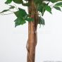 Kunstbaum künstlicher Ficus Benjamini 210cm Stamm