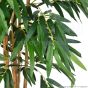 Kunstbaum künstlicher Jade Bambus 120cm Blätter