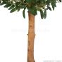 Kunstbaum künstlicher Oliven Kugelbaum 90cm Stamm