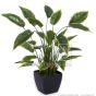 Kunstpflanze Im Topf künstliche Hosta Pflanze ca. 50cm