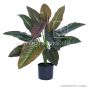 Kunstpflanze Philodendron Imperial Red 65cm